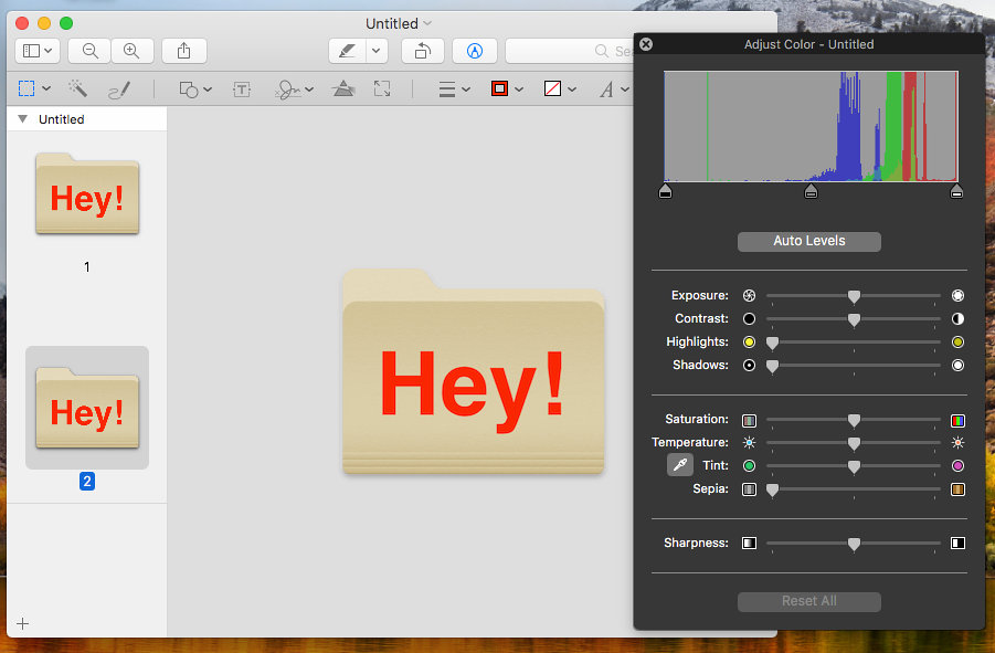new color folder for mac